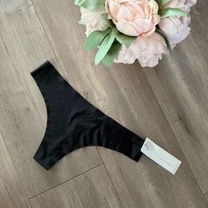 $3 Add On - New Marilyn Monroe Black No Show Thong Panty